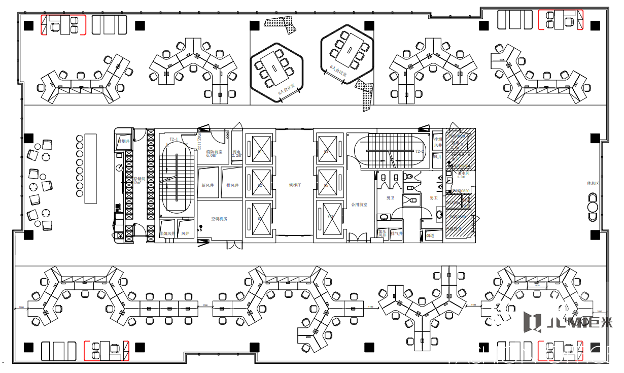 巨米家具案例：泰富華地產設計圖